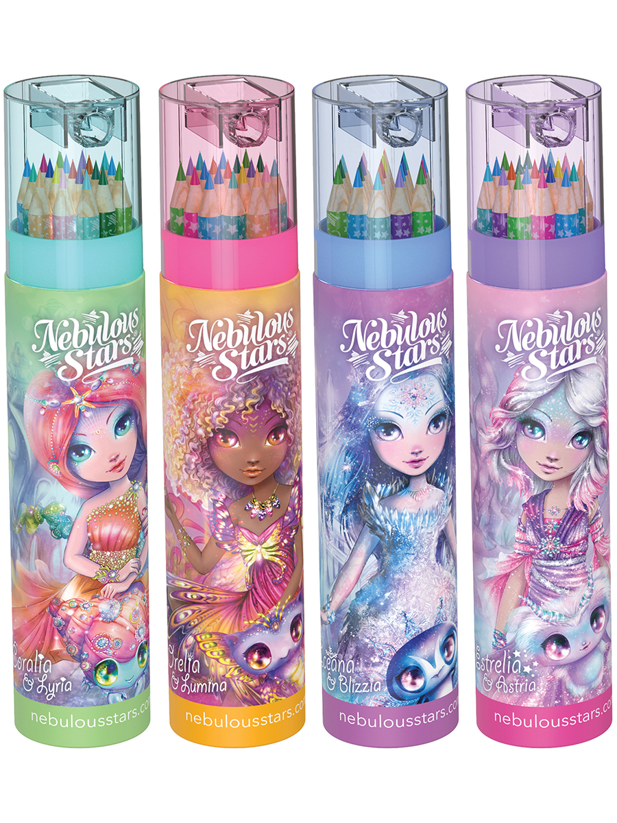 Карандаши цветные Nebulous Stars 18 шт. - фото 5