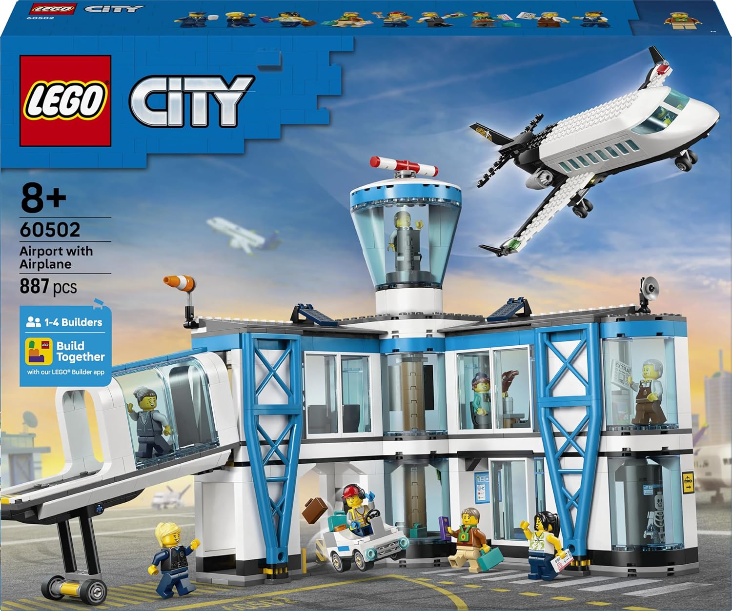 Конструктор LEGO City Аэропорт и самолет 887 дет. - фото 4