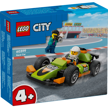 Конструктор LEGO City Зеленый Гоночный автомобиль блочный