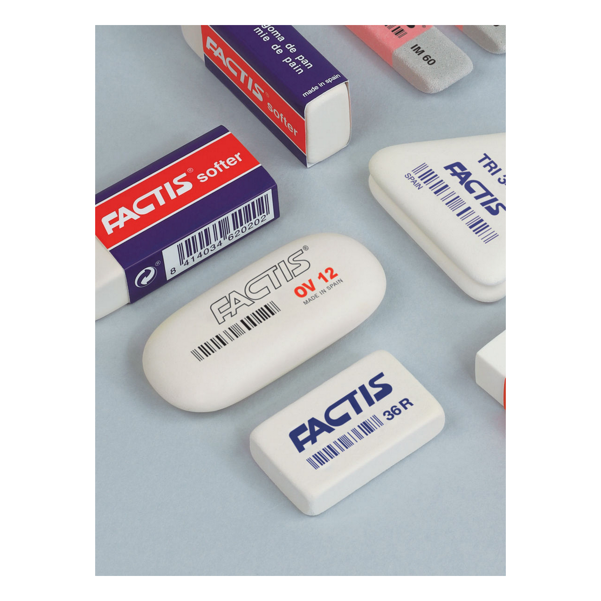 Ластик FACTIS 4 шт. - фото 4