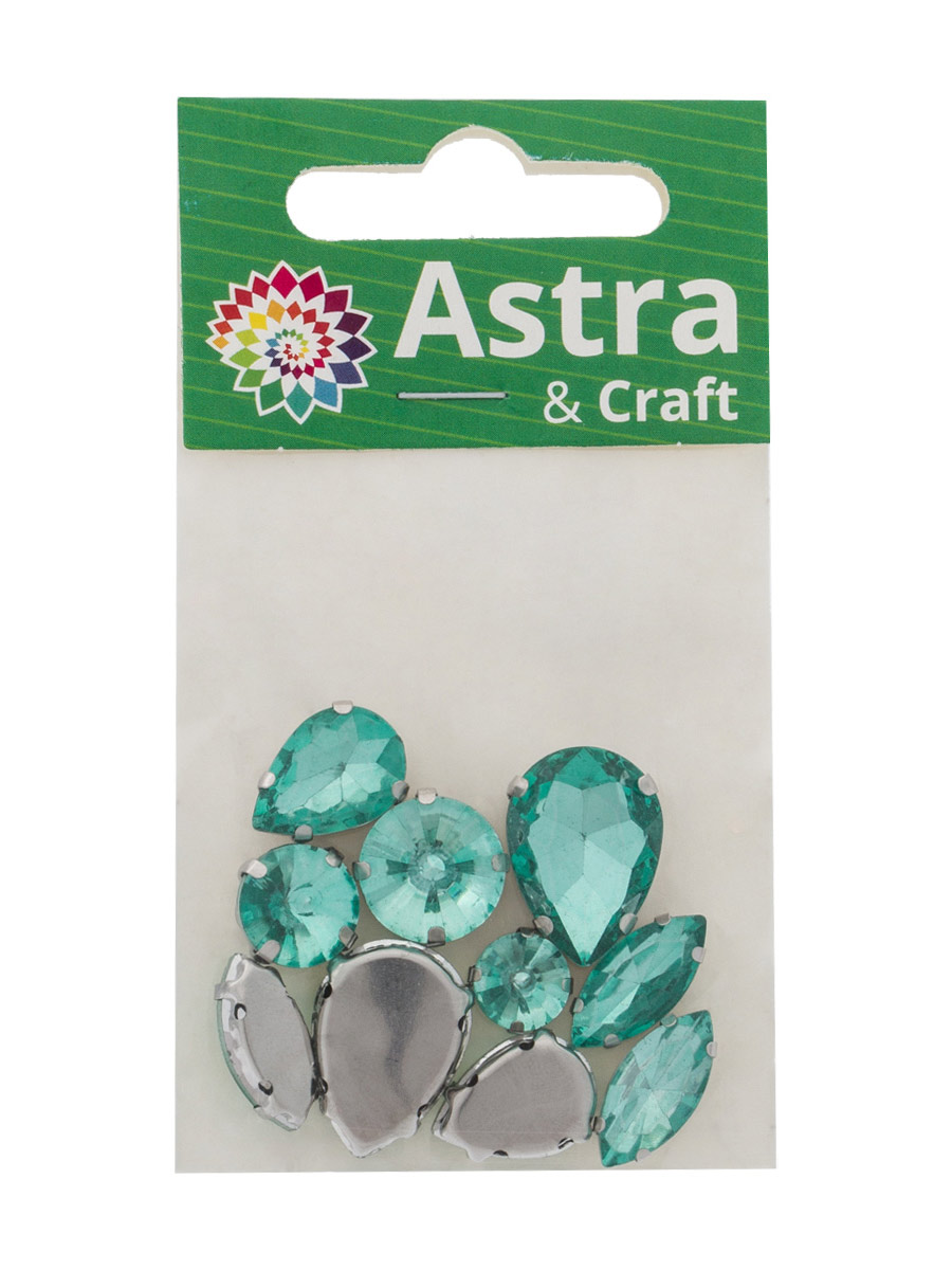 Набор для творчества Astra Craft аппликация Стразы для рукоделия 10 шт - фото 4
