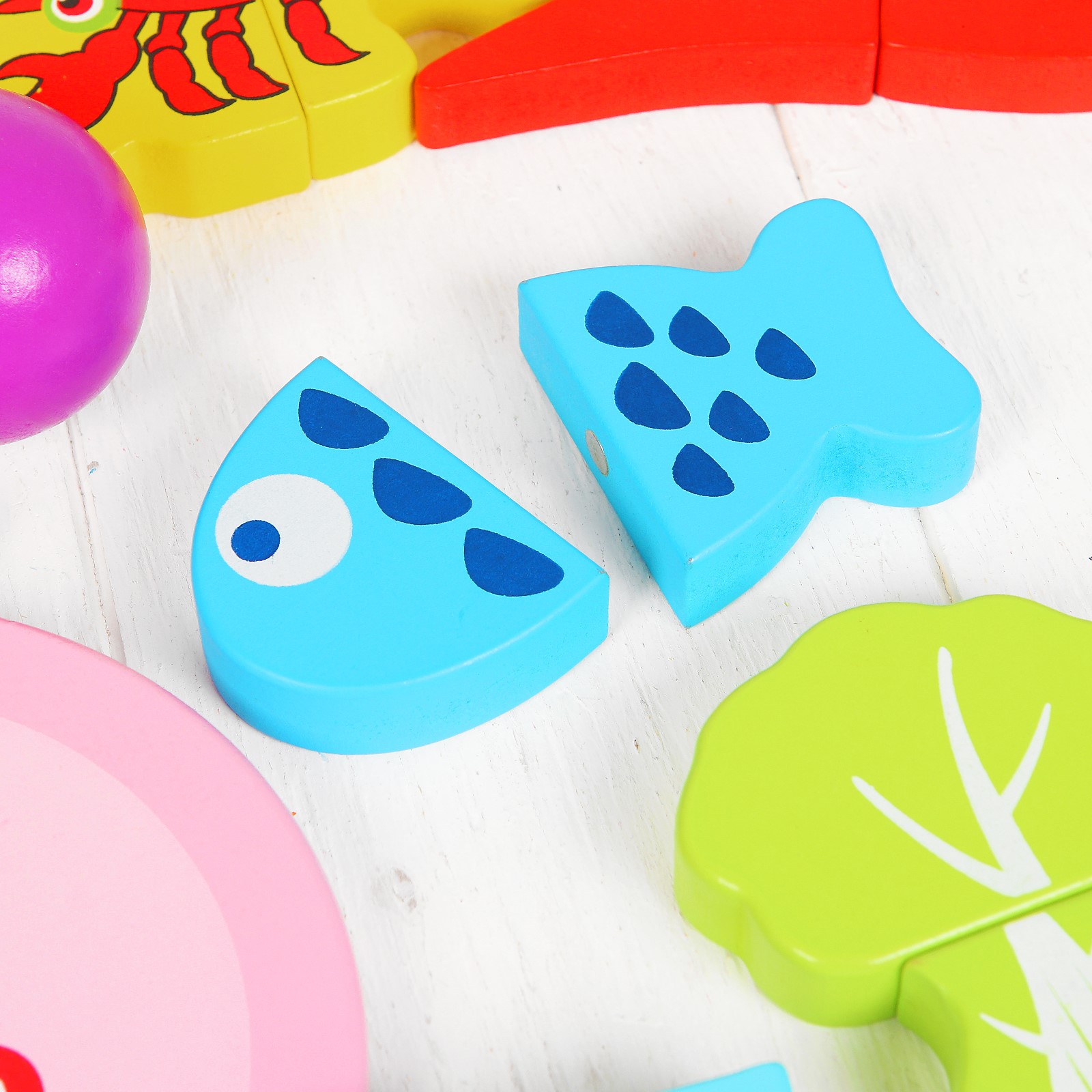 Игровой набор Sima-Land тележки и корзинки, продукты - фото 6
