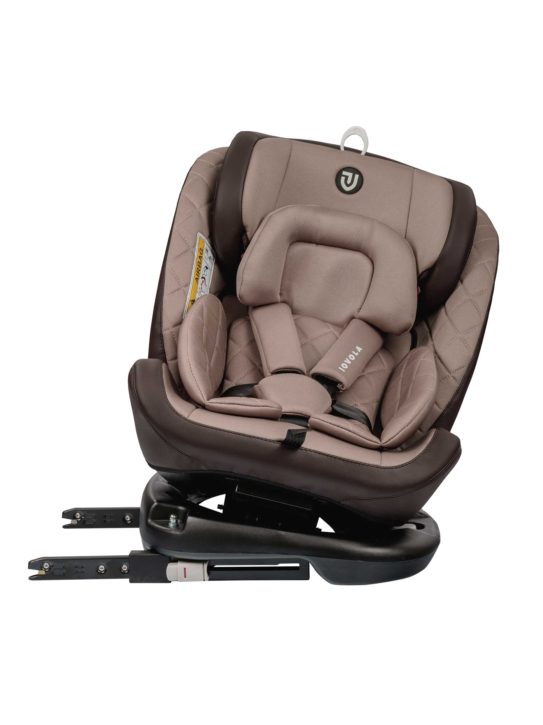 Автокресло Indigo Fuller Isofix 0+/1/2/3 (0-36 кг) бежевый - фото 16
