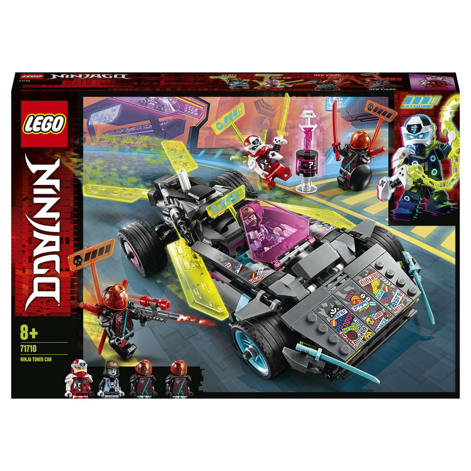 Конструктор LEGO NINJAGO блочный - фото 2