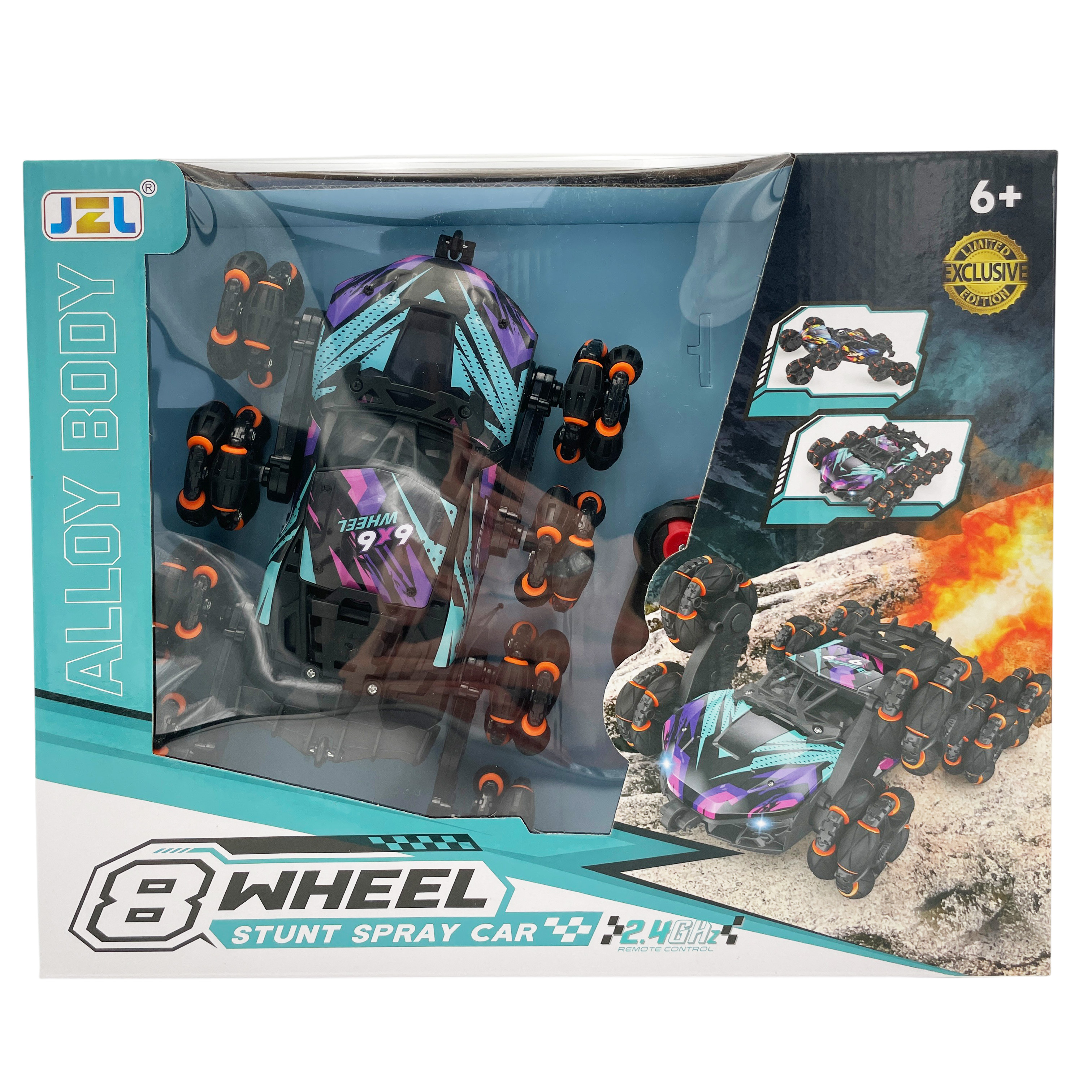 Автомобиль РУ JZL с паром светом, музыкой - фото 2