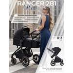 Коляска трансформер Sweet Baby Ranger Black Glossy черный