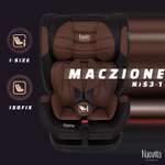 Автокресло Nuovita Maczione NiS3-1 Isofix 1/2/3 (9-36 кг) коричневый