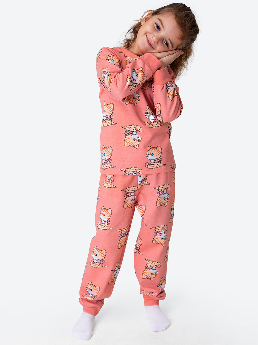 Пижама HappyFox HF00920кораловый - фото 6