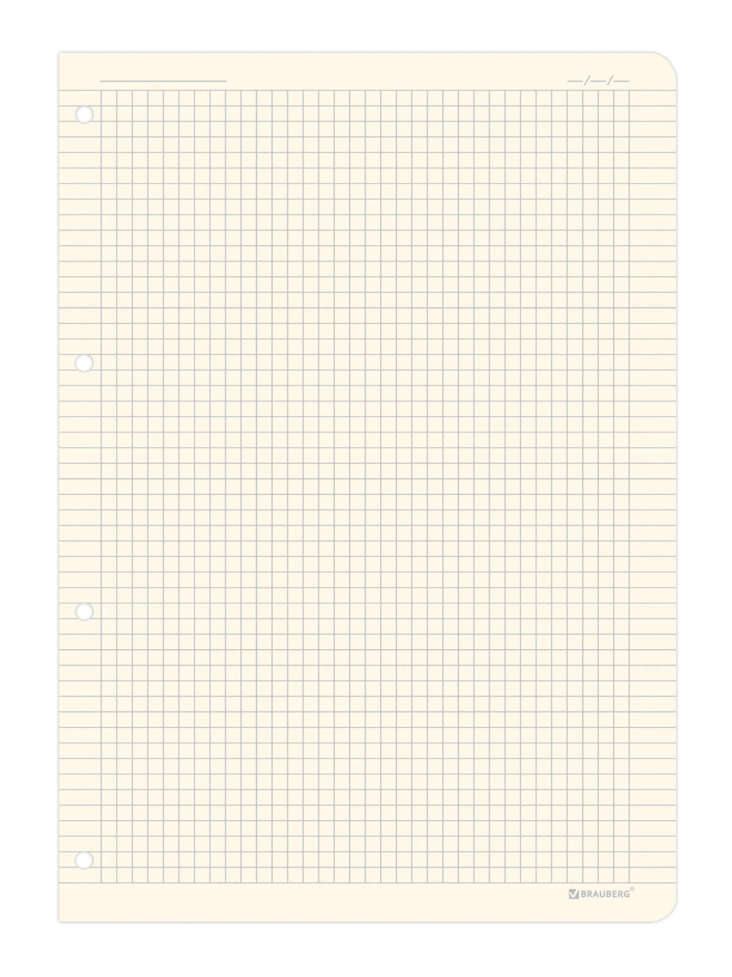 Сменный блок Brauberg клетка 120 лист. - фото 11