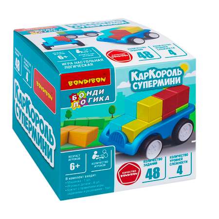 Настольная игра Bondibon логическая КАРКОРОЛЬ