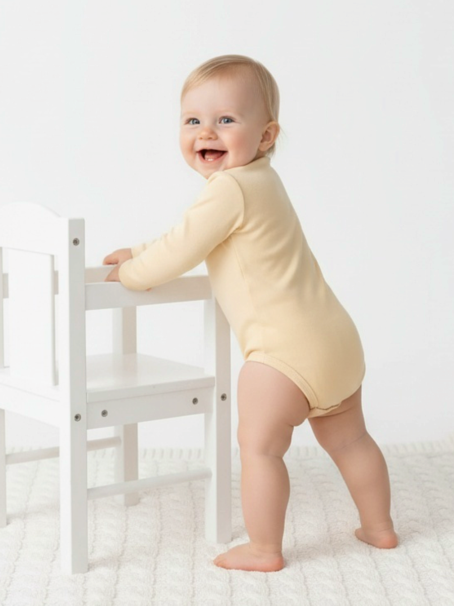 Боди Linas baby 1990-9_Бежевый - фото 3