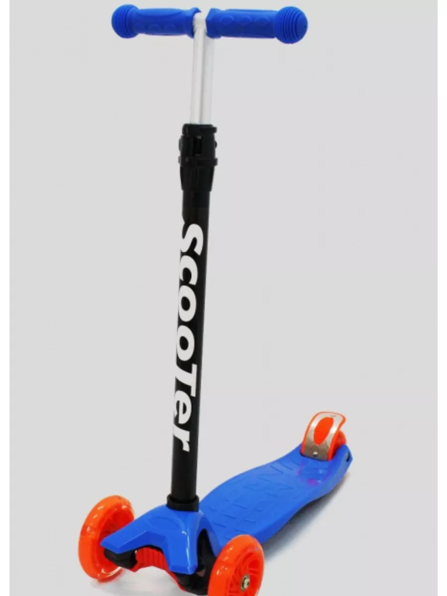 Городской самокат SCOOTER трехколесный - фото 1