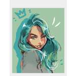 Картина по номерам Selfica Изумруд