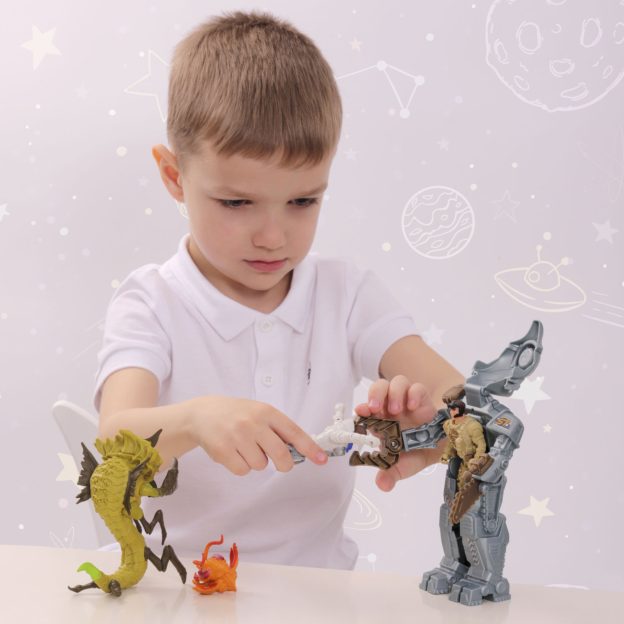 Игровой набор Космос наш Боевой экзокостюм Геркулес - фото 14
