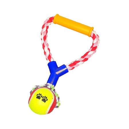 Игрушка для собак Uniglodis Цвет: красный желтый