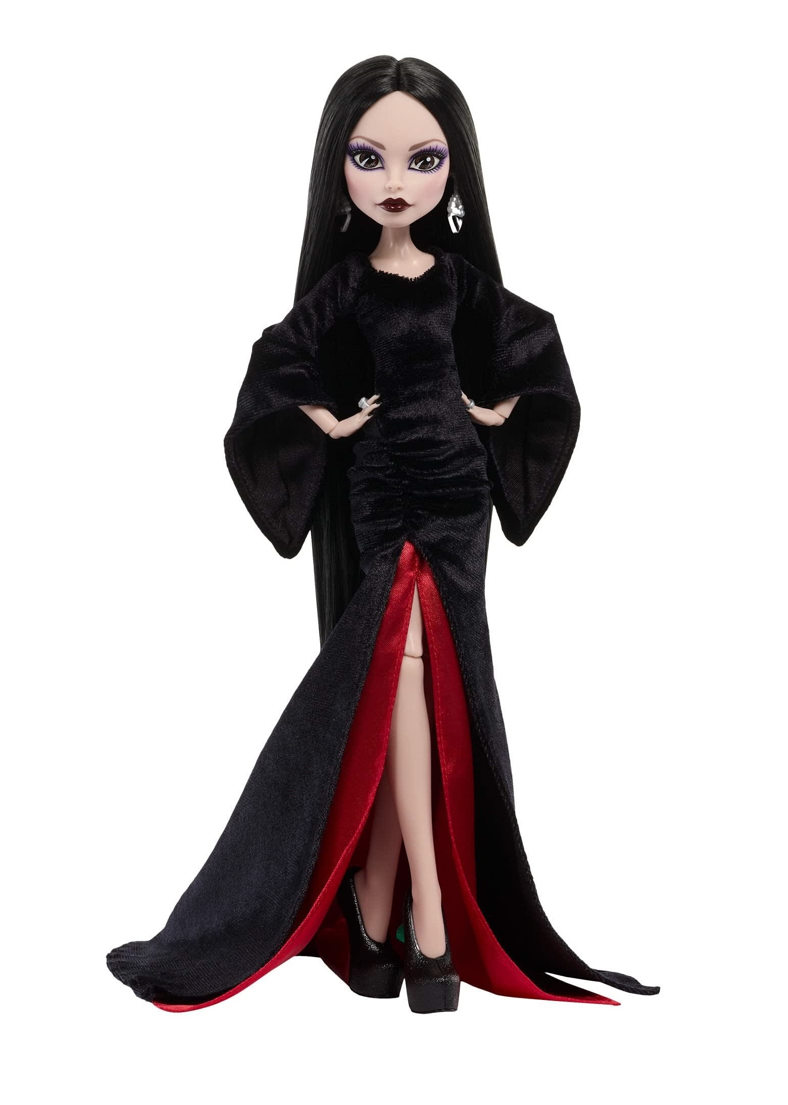 Кукла модельная Monster High Wednesday Mattel Мортиша Аддамс высота 28 см JLK99 - фото 1