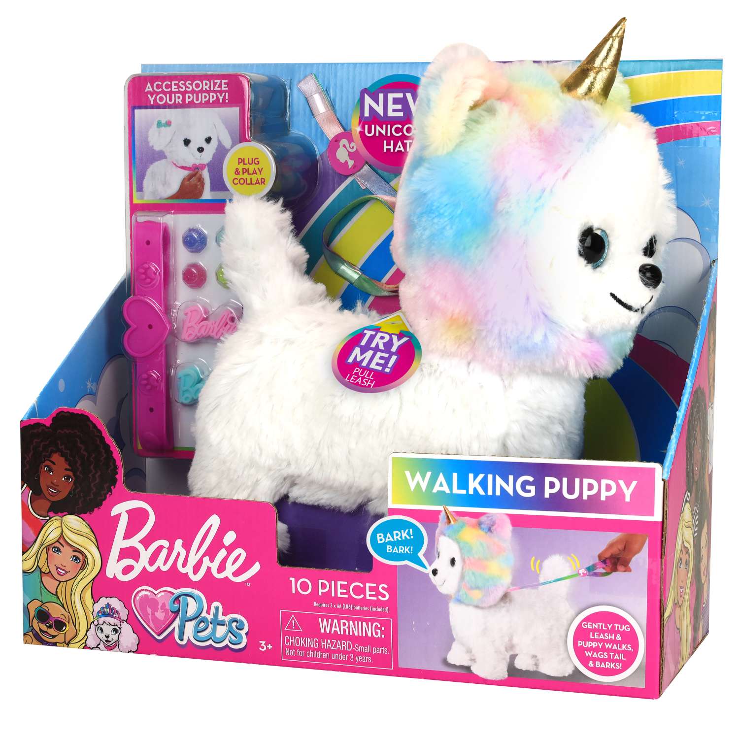 Игрушка мягкая Barbie Ходячий щенок 63260 - фото 3