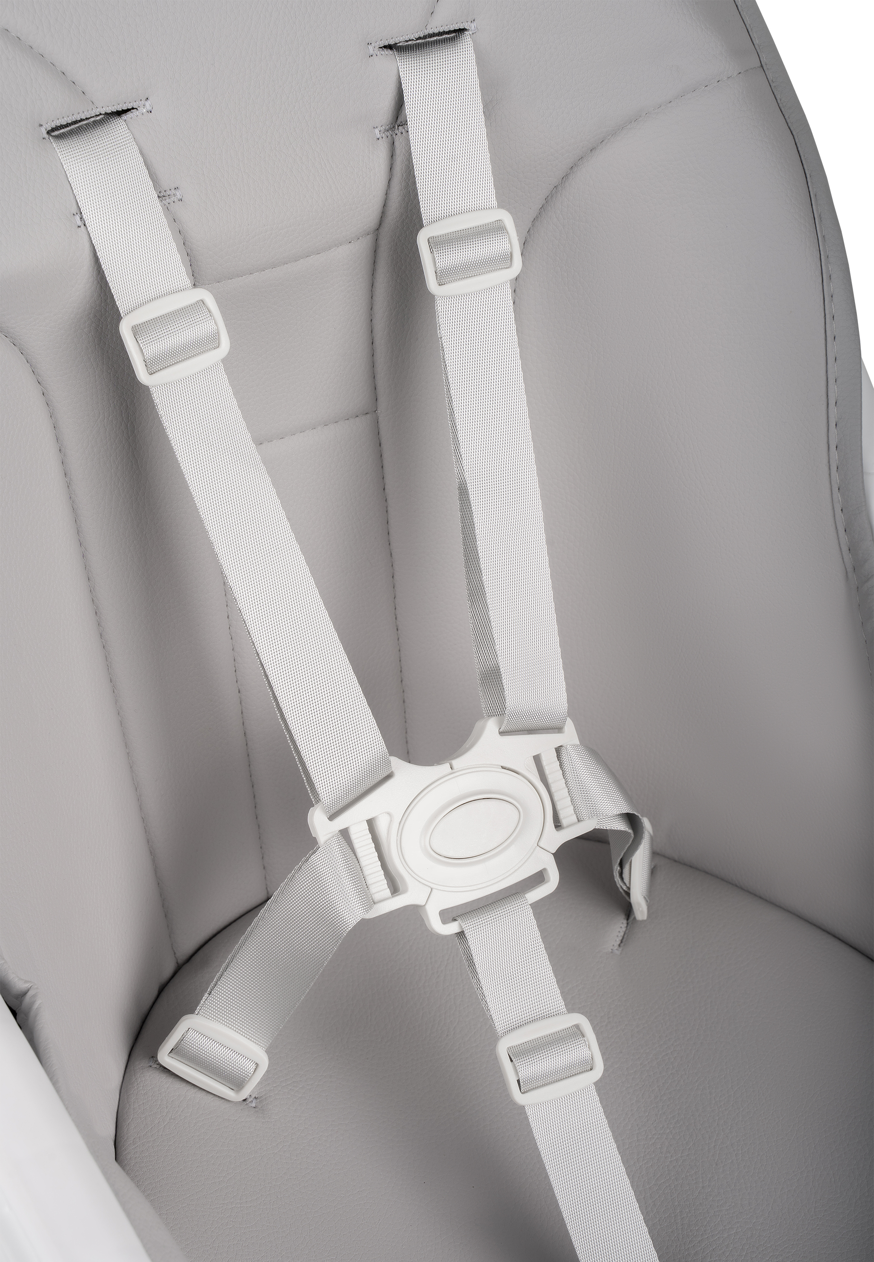 Стульчик для кормления Indigo Corn светло-серый - фото 11