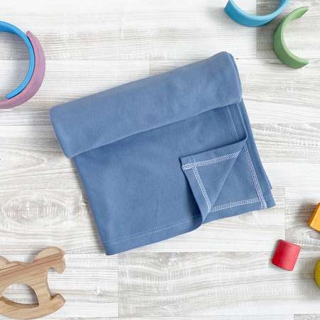 Пелёнка Mjolk Blue Shadow трикотаж 105х120