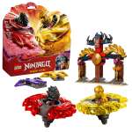 Конструктор LEGO NINJAGO Боевой набор Кружитцу Дракона 186 дет.