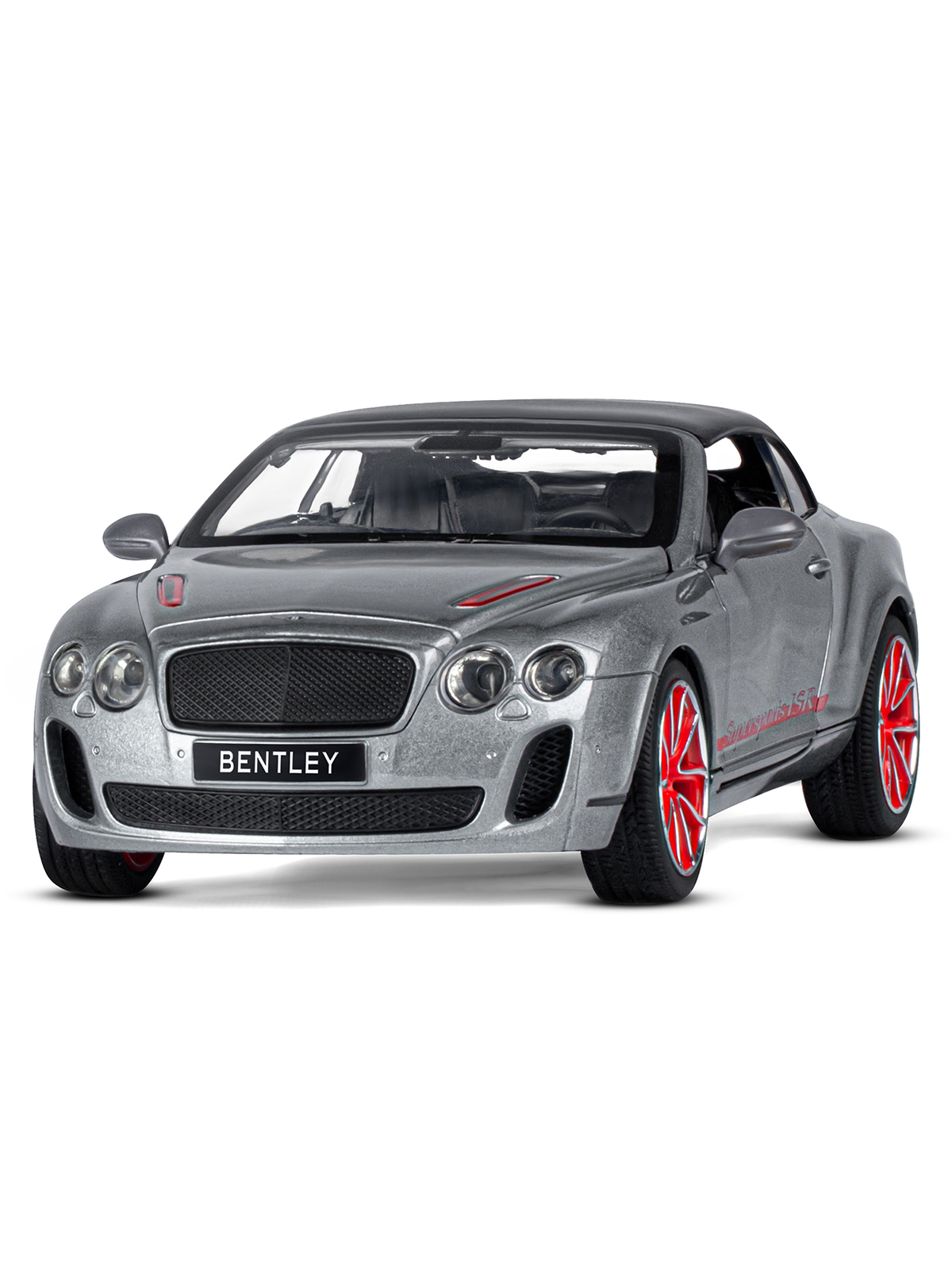 Автомобиль АВТОпанорама Bentley Continental Supersports ISR 1:24 JB1251021 - фото 11