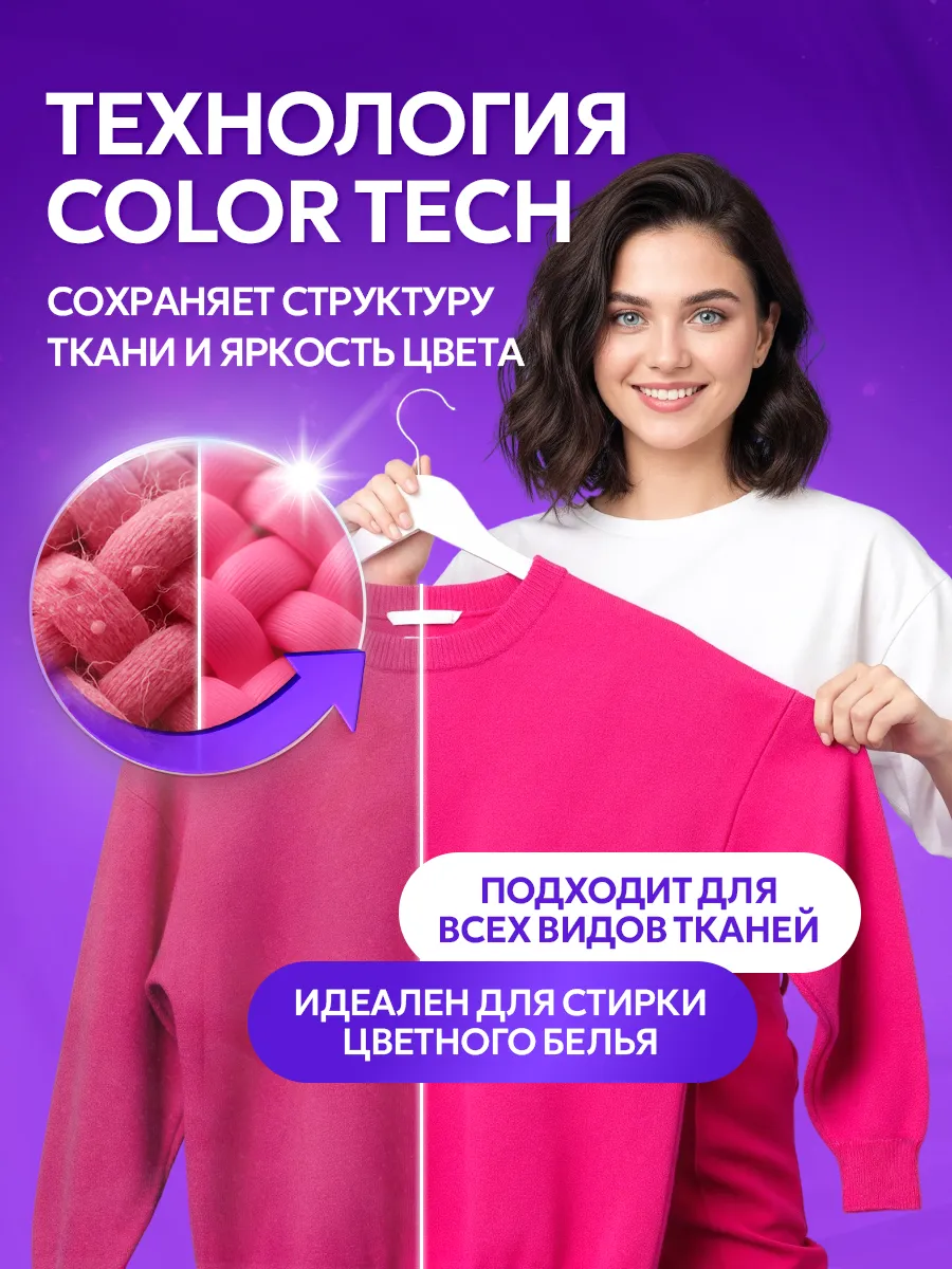 Гель для стирки SEPTIVIT EXTRA CLEAN цветного белья 5 л - фото 5