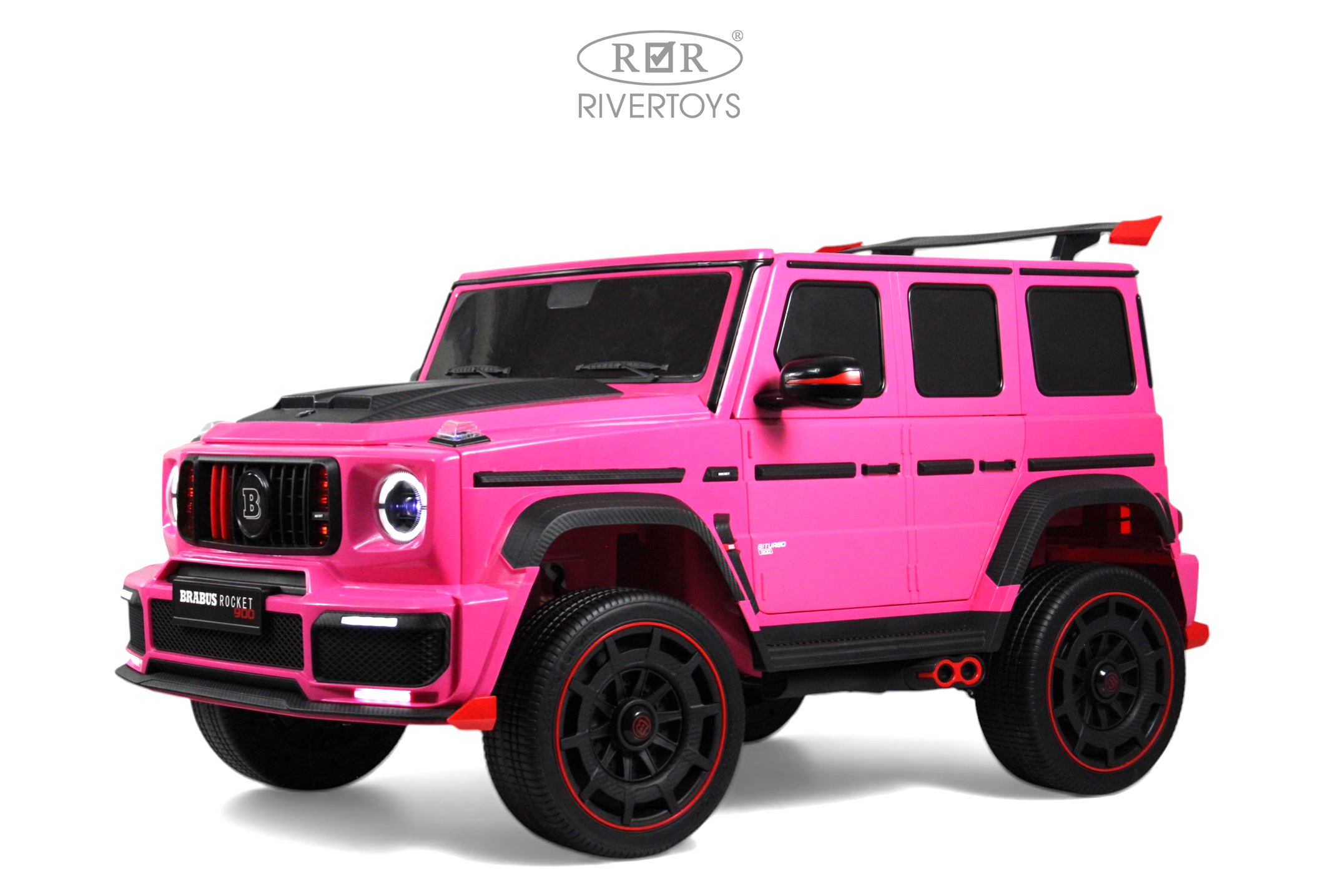 Электромобиль RIVERTOYS Mercedes Z888ZZ-PINK С пультом ДУ - фото 37