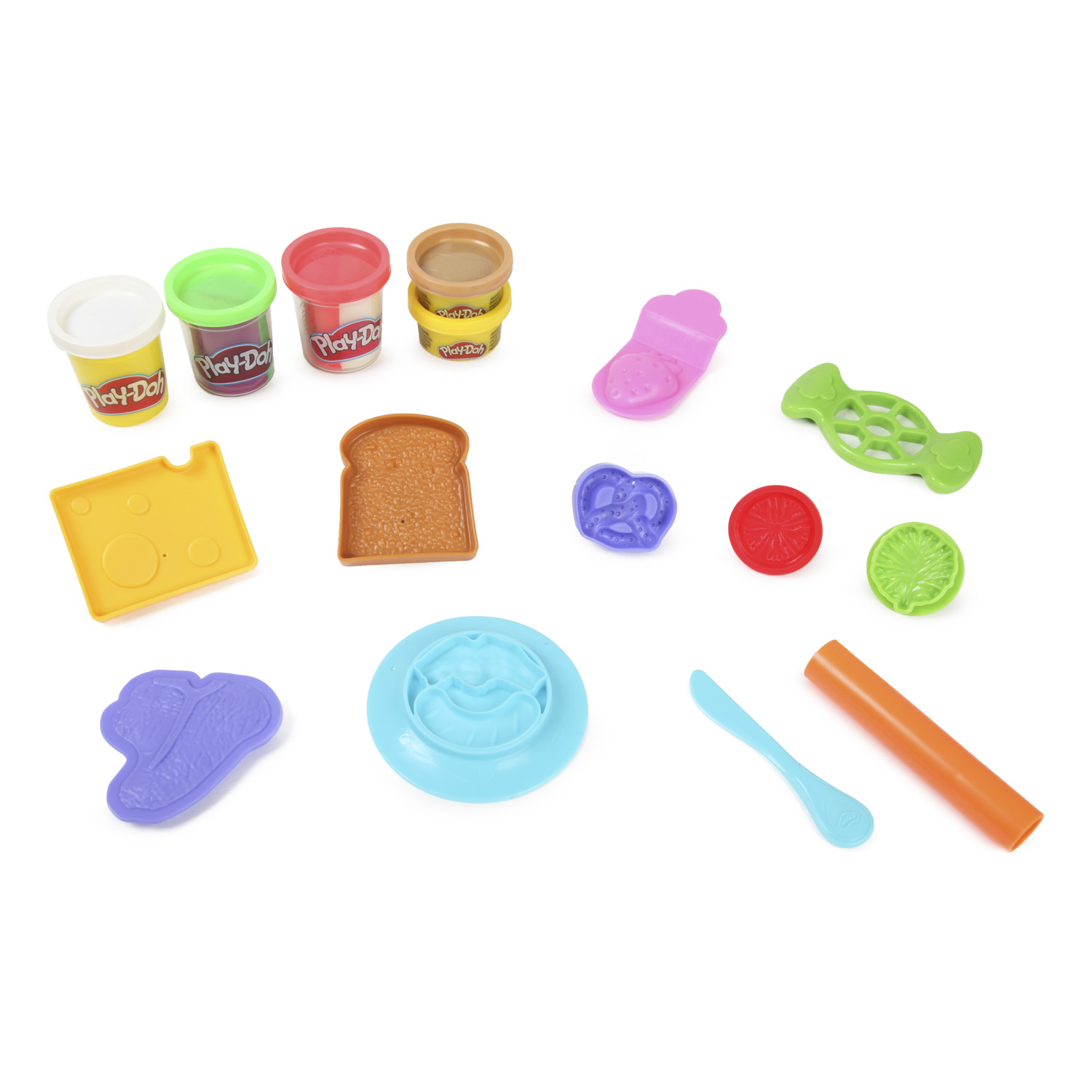 Пластилин Play-Doh Cнеки и сендвичи - фото 2