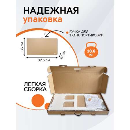 Детская напольная вешалка трансформер PalisHome деревянная для одежды с ящиком
