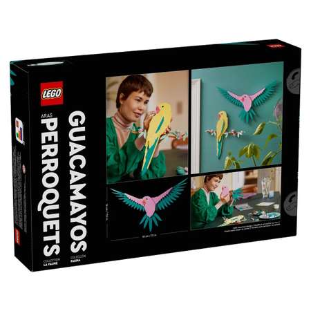 Конструктор LEGO Art Macaw Parrots блочный