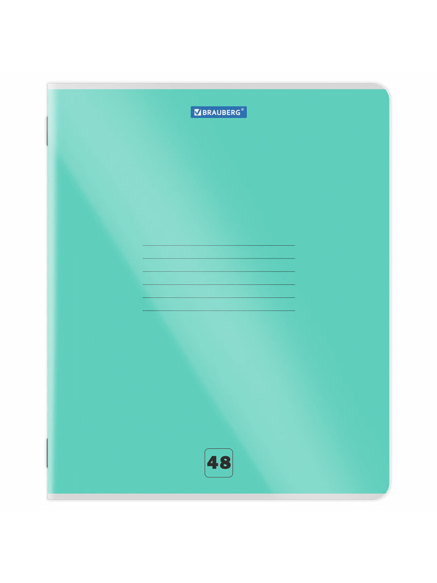 Общая тетрадь Brauberg клетка - фото 7