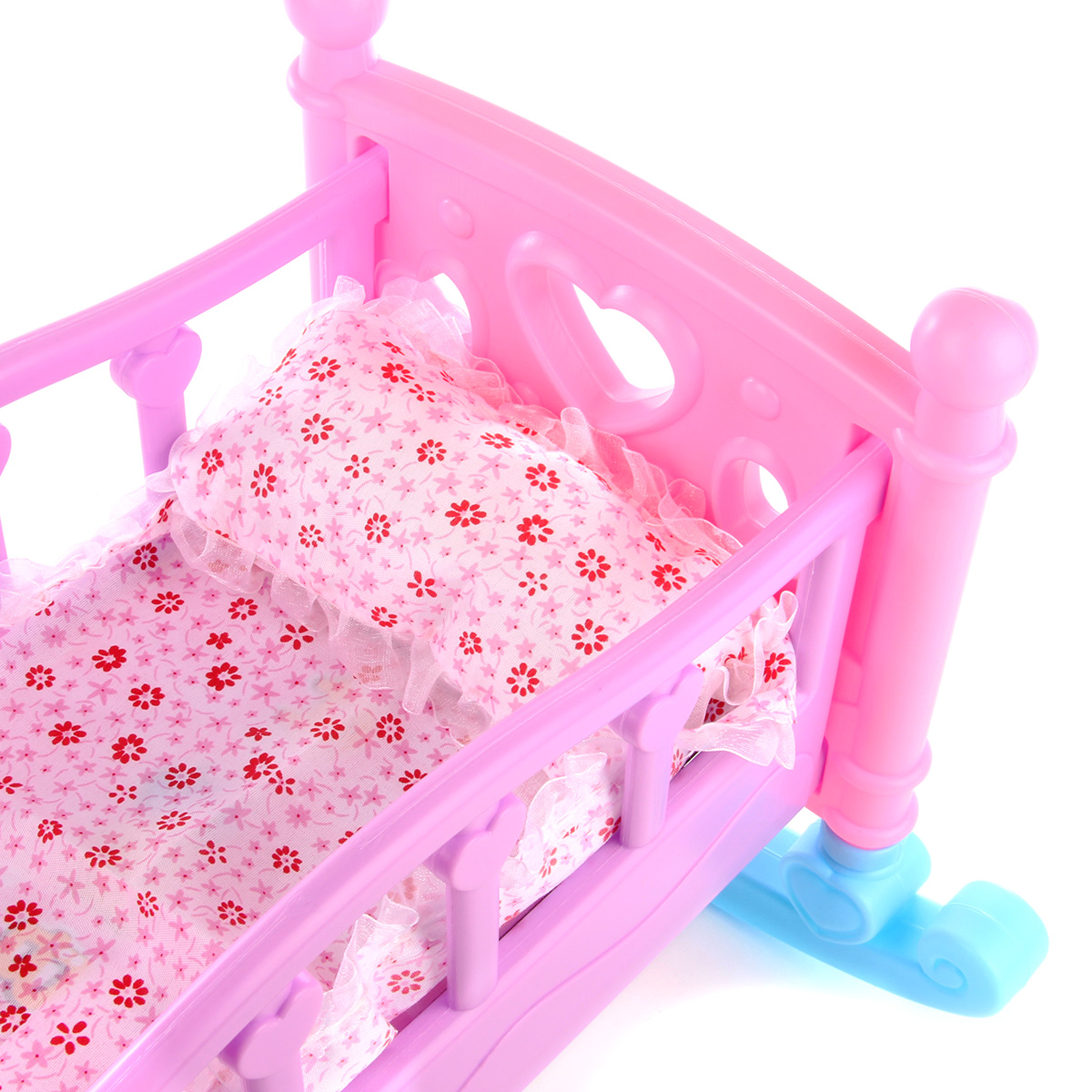 Аксессуар для кукол Veld Co кровать, бутылочка, посуда, подгузник 103586 - фото 4