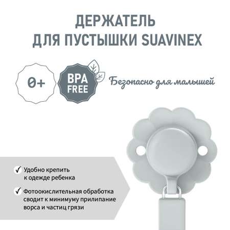 Клипса для пустышки Suavinex