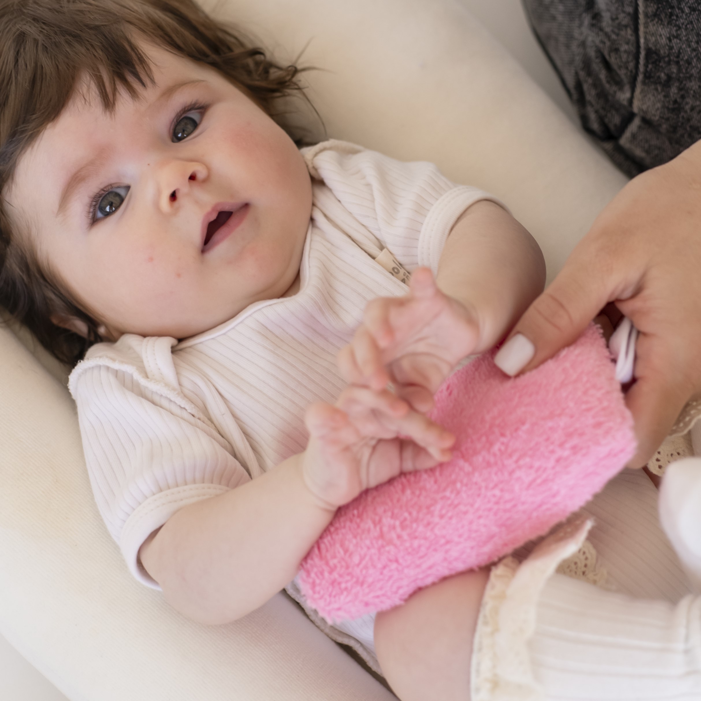 Губка, мочалка Uviton для купания новорожденных в ассортименте - фото 3