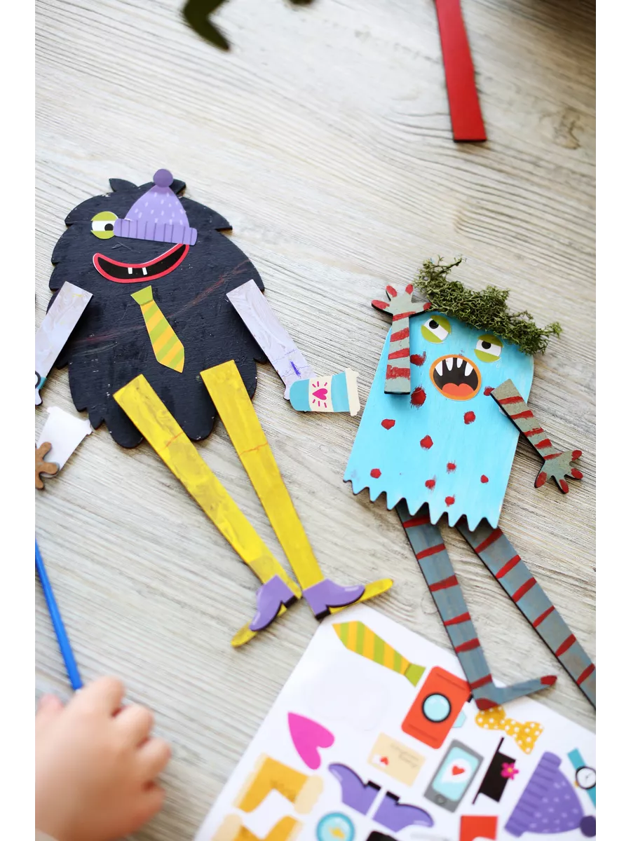 Набор для творчества HappyLine аппликация поделки своими руками - фото 3