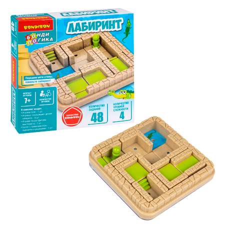 Настольная игра Bondibon логическая ЛАБИРИНТ