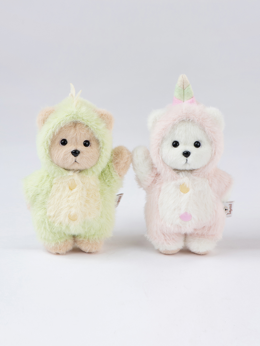 Мягкая игрушка TeddyTales Медведь в костюмчике брелок - фото 7