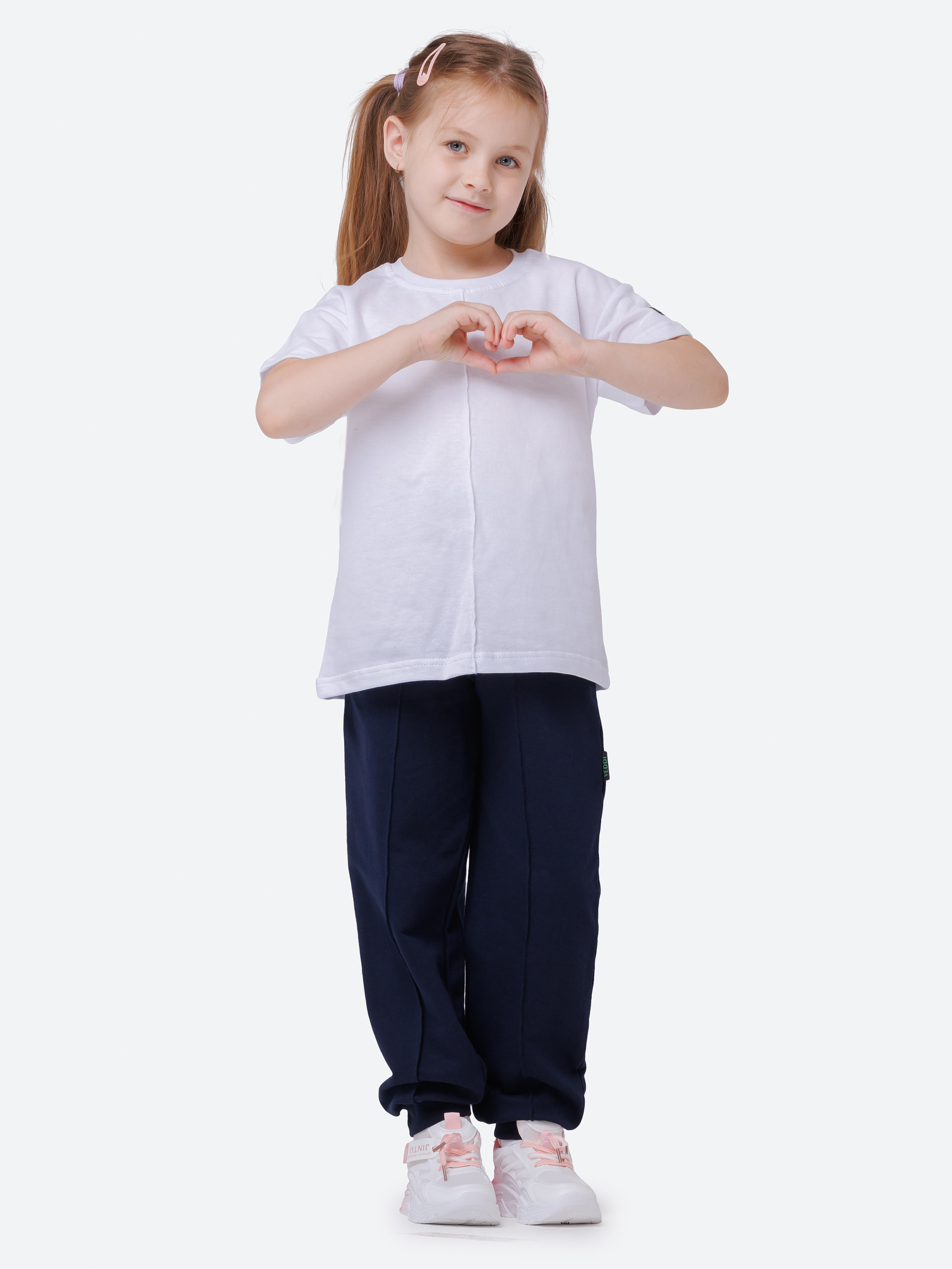 Спортивный костюм VEDDI 2080/6041фп-2024-белый/синий - фото 8