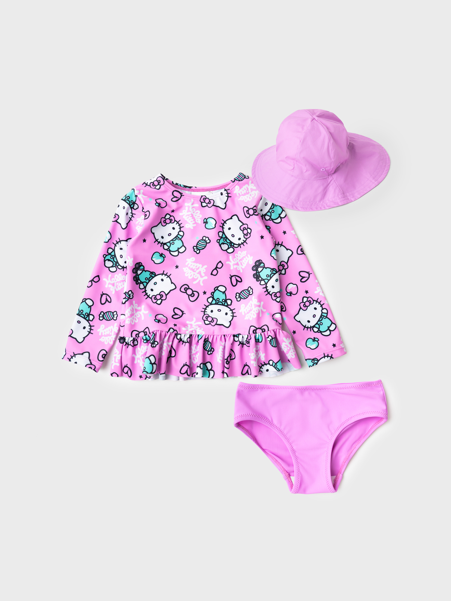 Купальный костюм и панама PlayToday 12643008 - фото 3