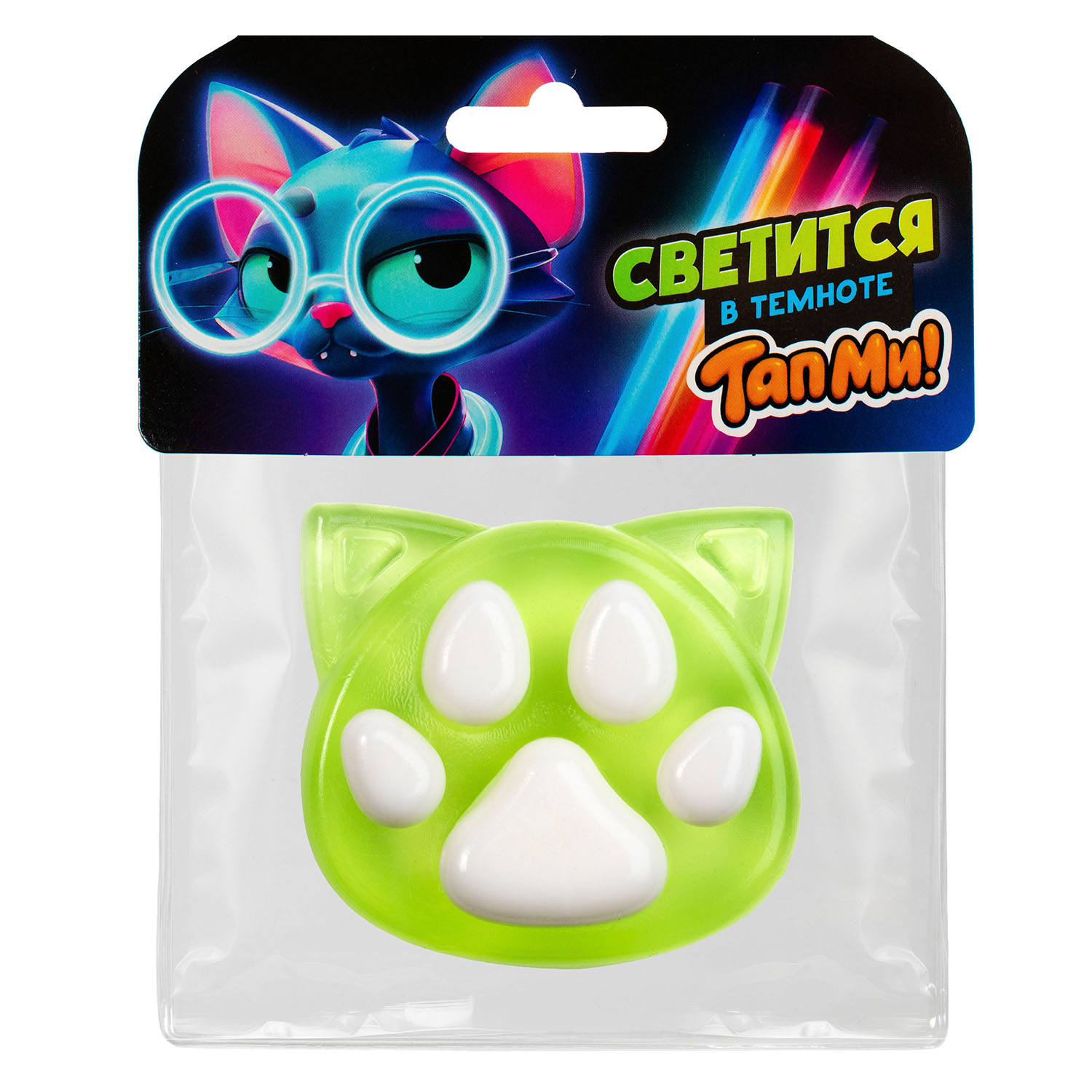 Игрушка-антистресс ТапМи сквиш Лапка Котик - фото 1