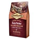 Корм для кошек Carnilove Large Breed утка и индейка 2кг