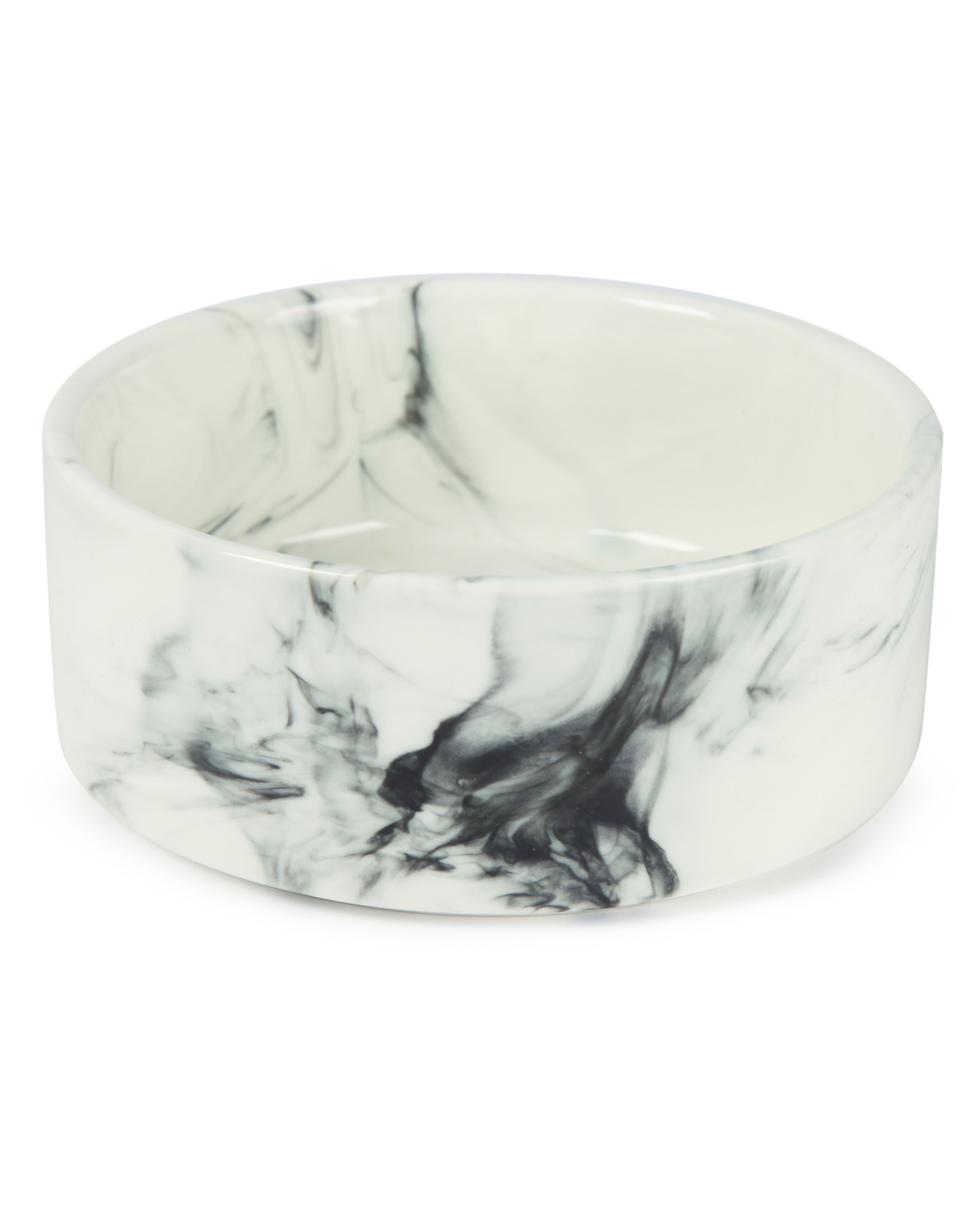 Миска керамическая Barbaks Мрамор на подставке 400мл 2шт - фото 3