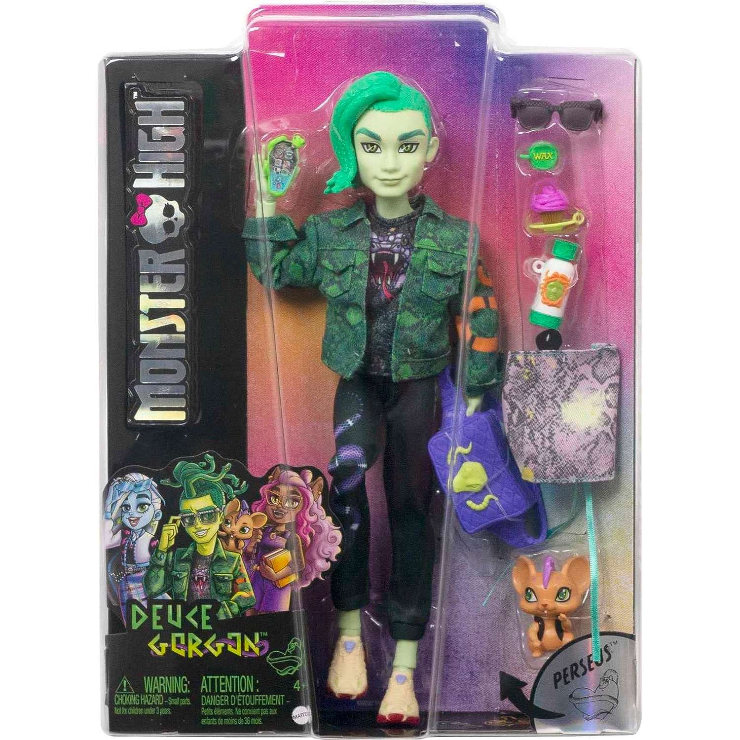Кукла модельная Monster High Deuce HHK56 - фото 2