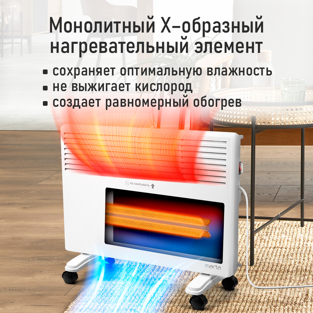 Конвектор электрический MARTA MT-CH2455B - фото 4