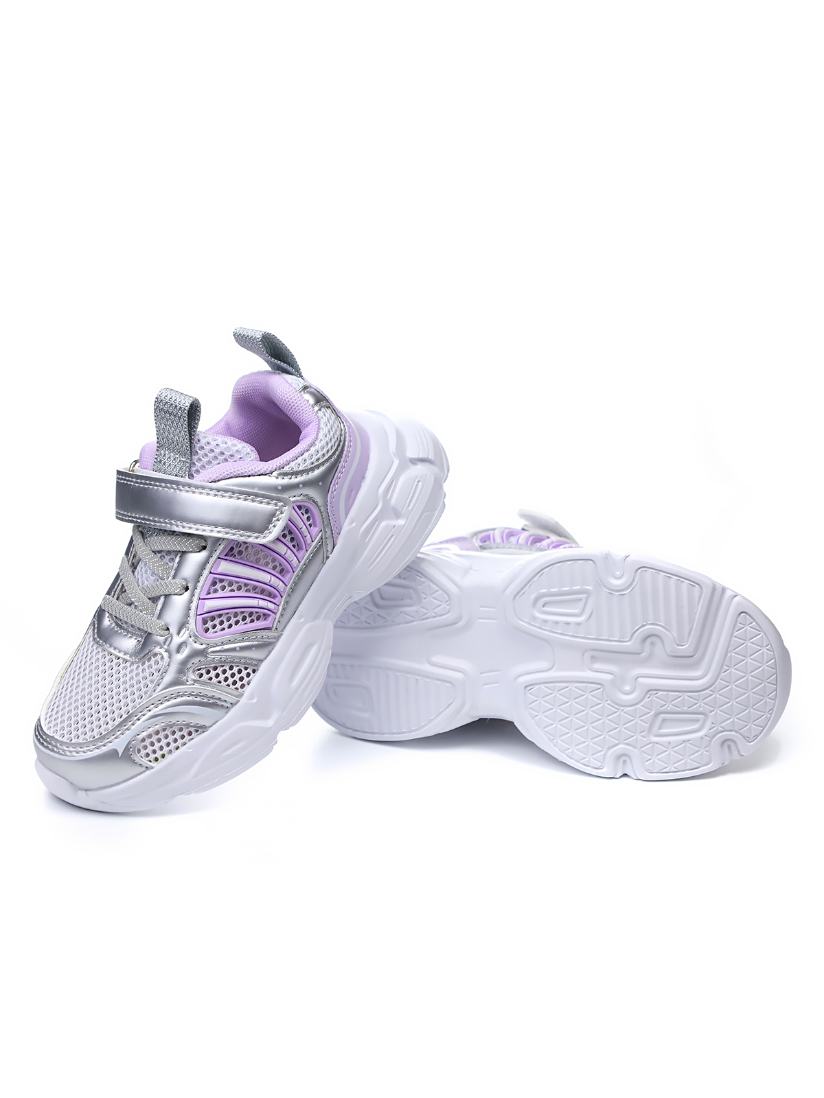 Кроссовки Boys and Girls W2087-3D фиолетовый - фото 7