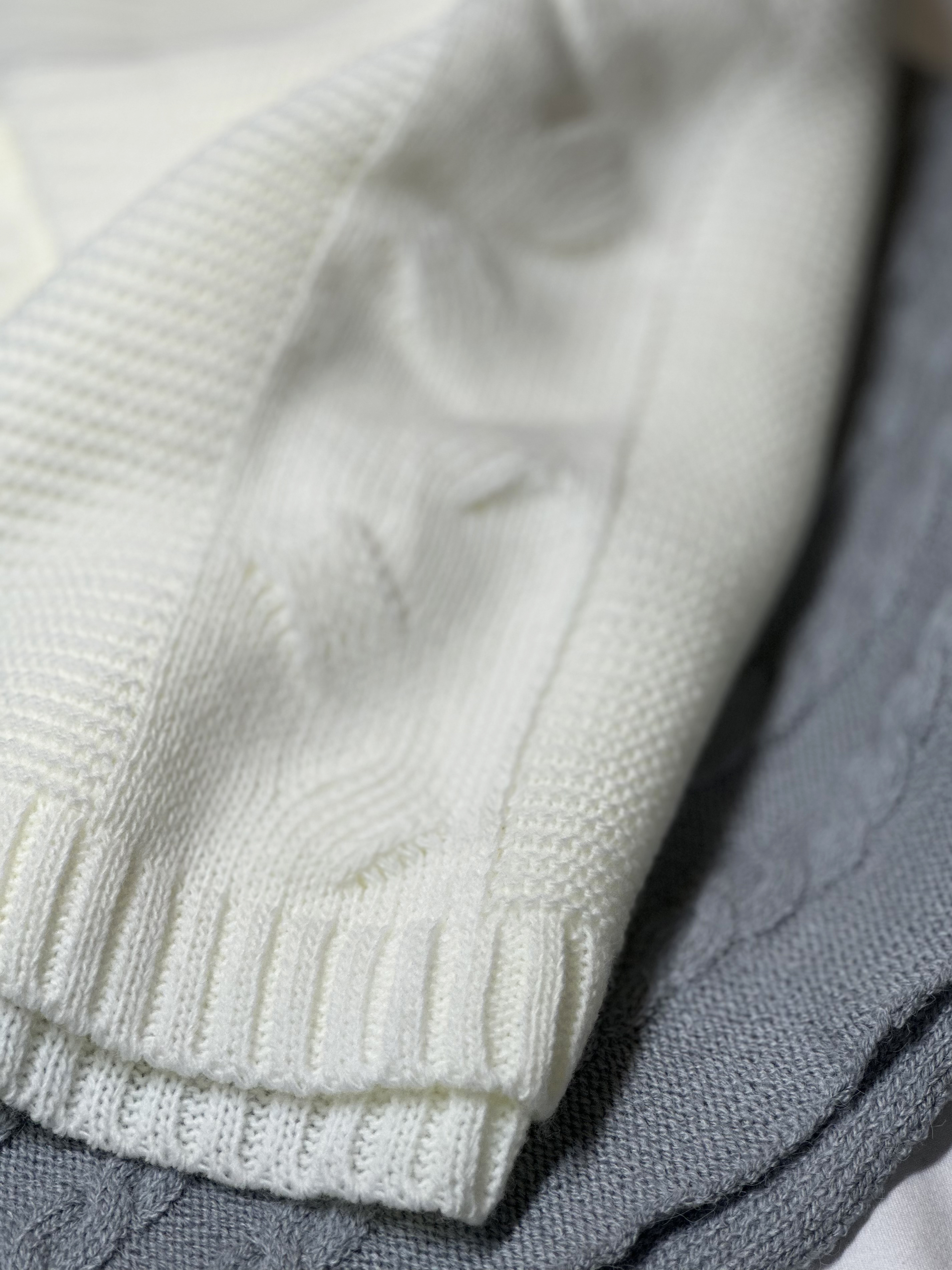 Плед RinaAmari 100 x 100 см шерсть - фото 8