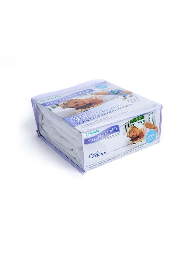 Наматрасник круглый Askona Protect-a-Bed Velour - фото 4