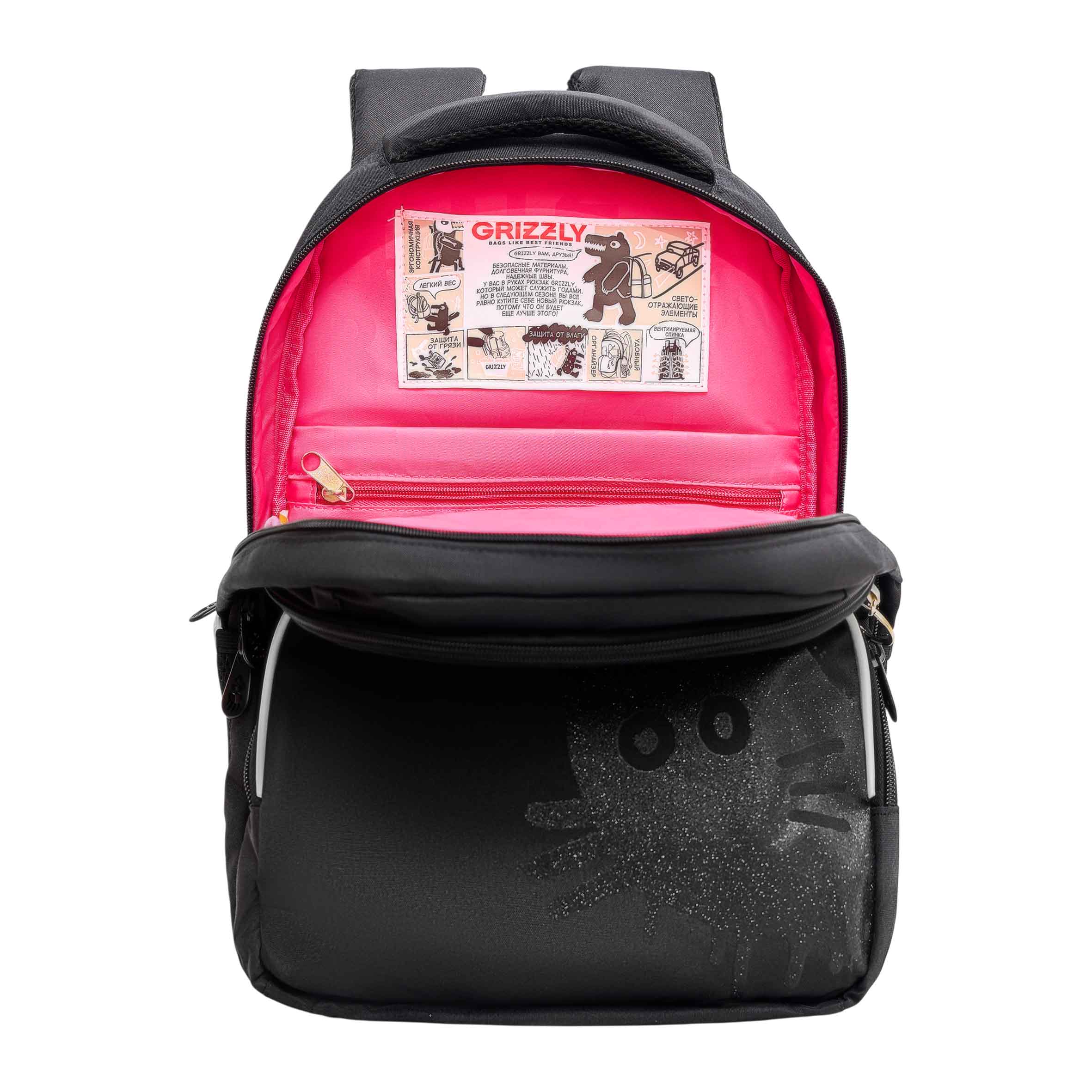 Рюкзак Grizzly Серебро - фото 4