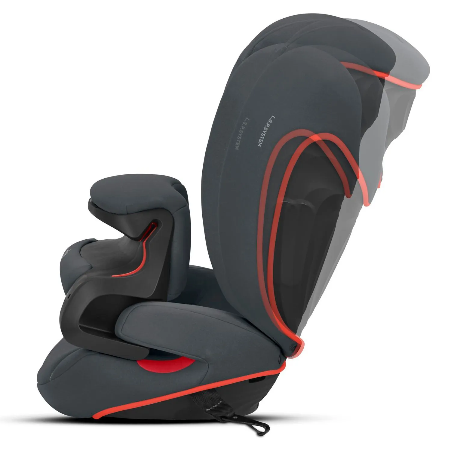 Автокресло Cybex Pallas B-Fix 1/2/3 (9-36 кг) серый - фото 9