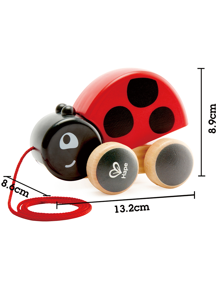 Игрушка Hape каталка Божья коровка - фото 5